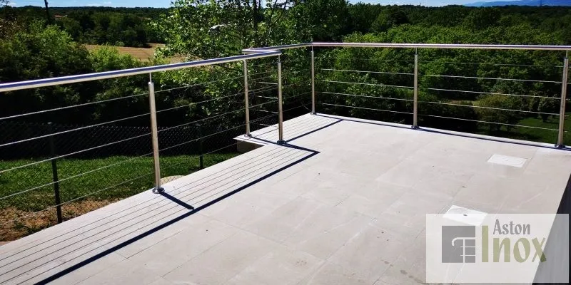 inox ograde sa sajlama za balkone i terase